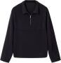 Desigual Zwart Sweatshirt met Ritssluiting en Col Black Dames - Thumbnail 2