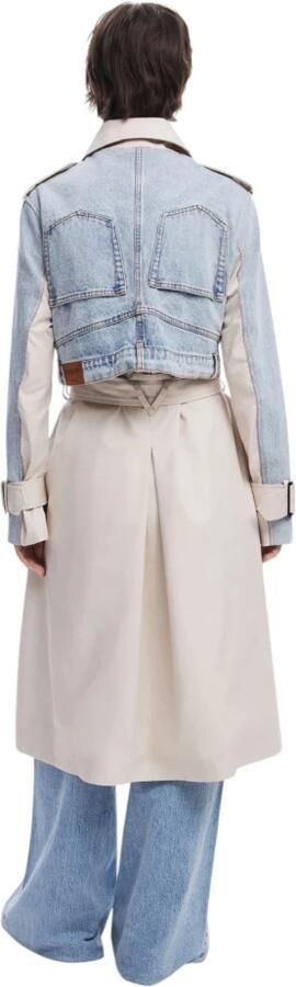 Desigual Trainingsjack Cropped spijkerjack Casual stijl - Foto 4