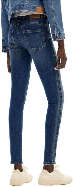 Desigual Jeans Meisje Slim Fit Jeans Bloemen Verfraaiingen - Foto 3