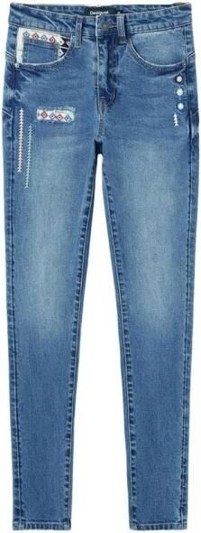 Desigual Blauwe Zip & Button Jeans voor Vrouwen Blue Dames - Foto 5