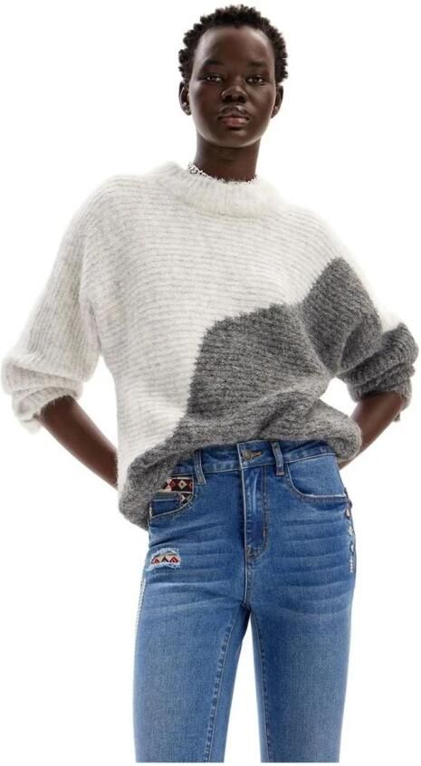 Desigual Blauwe Zip & Button Jeans voor Vrouwen Blue Dames - Foto 2