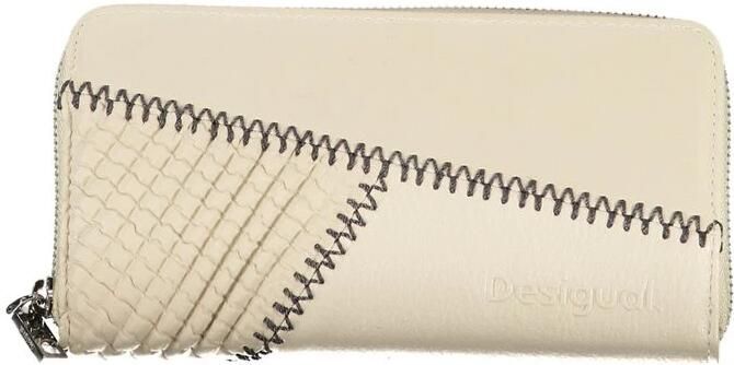 Desigual Chique Beige Portemonnee met Contrasterende Accenten Beige Dames - Foto 2