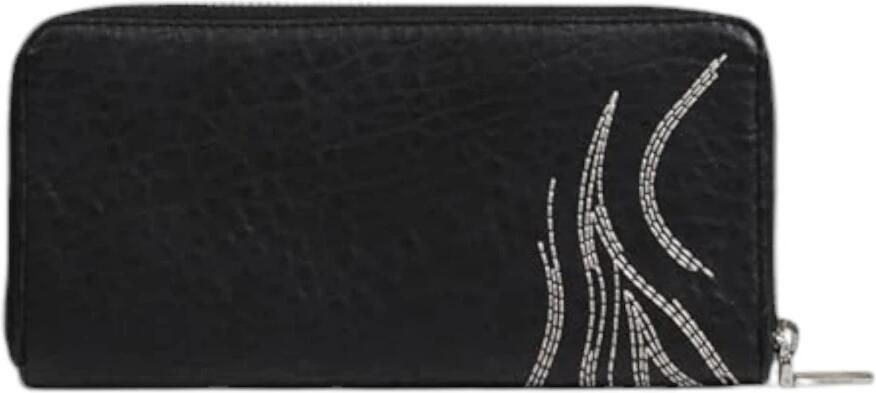 Desigual Zwarte ritsportemonnee met stijlvolle print Black Dames - Foto 3