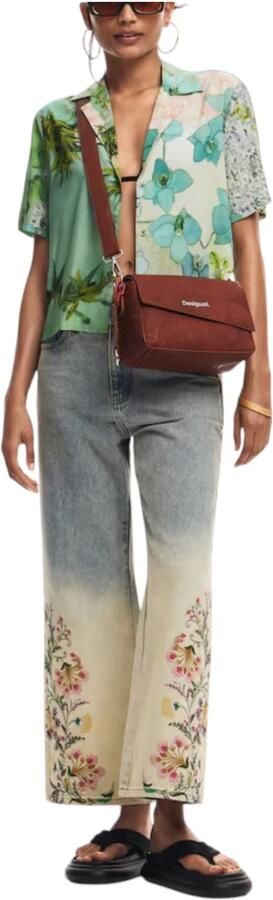 Desigual Dames Kleine Tassen Lente Zomer Collectie Brown Dames - Foto 3