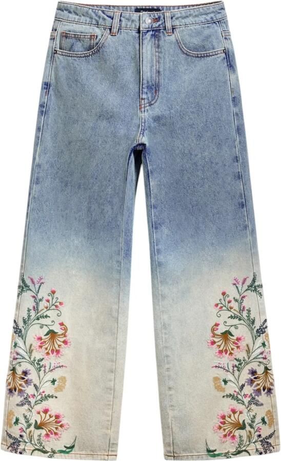 Desigual Dames Leg en Bootcut Jeans Multicolor Dames - Foto 6