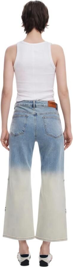 Desigual Dames Leg en Bootcut Jeans Multicolor Dames - Foto 5