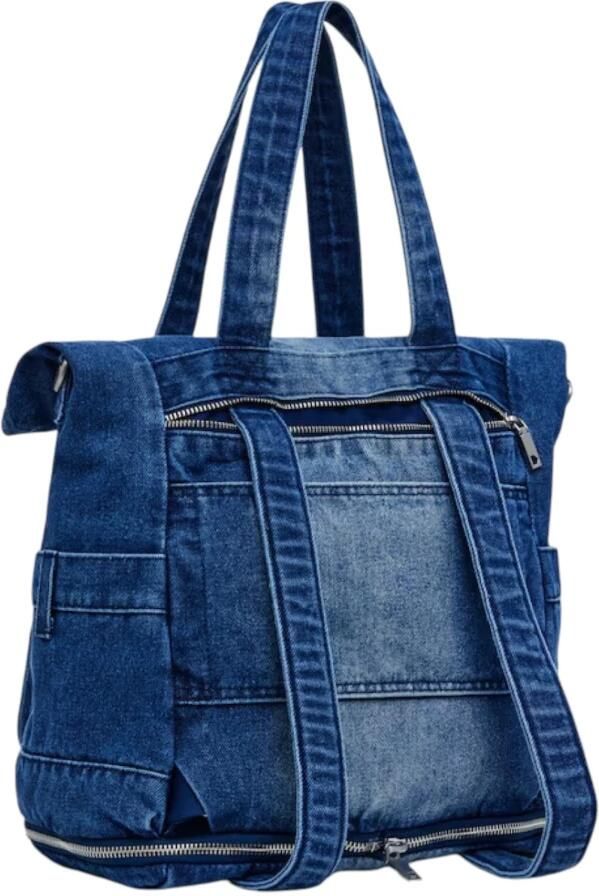 Desigual Dames Lente Zomer Polyester Tassen Collectie Blue Dames - Foto 6