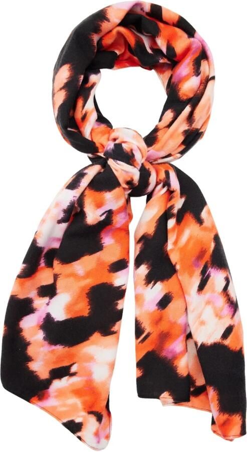 Desigual Polyester Pashmina Sjaal Herfst Winter Collectie Red Dames - Foto 6