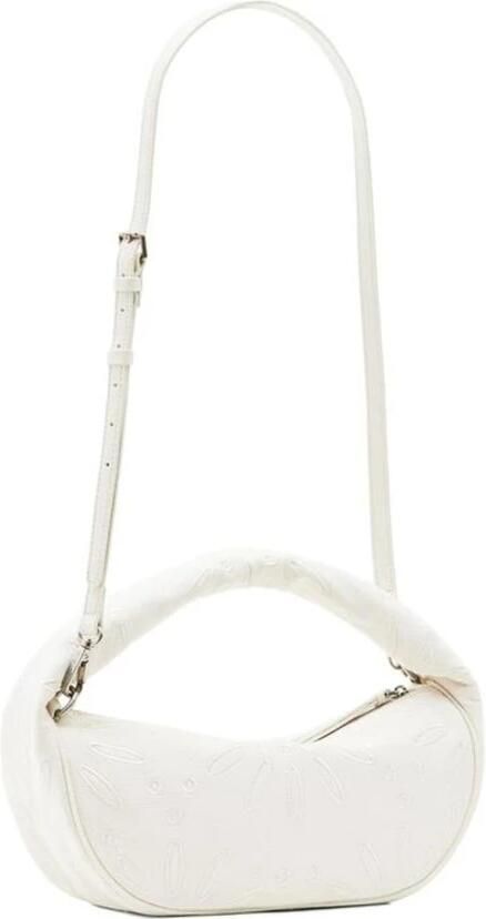 Desigual Elegante Jute Handtas Dames Collectie Beige Dames - Foto 4