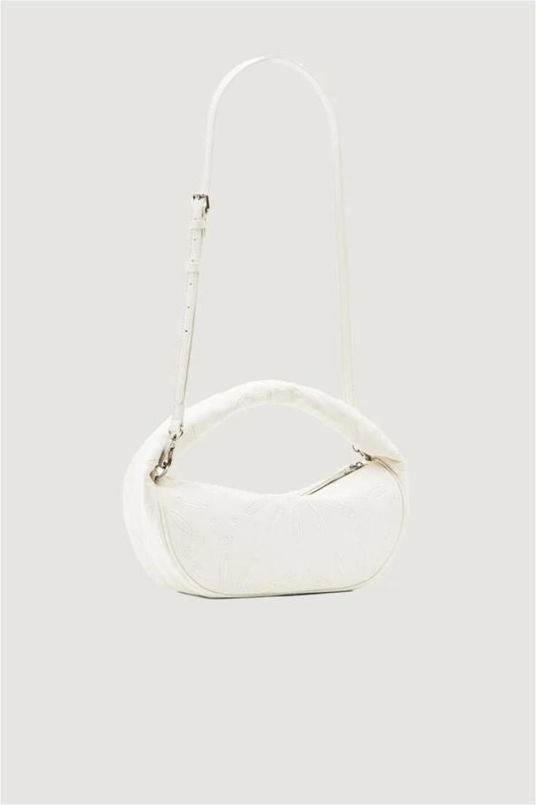 Desigual Elegante Jute Handtas Dames Collectie Beige Dames - Foto 2