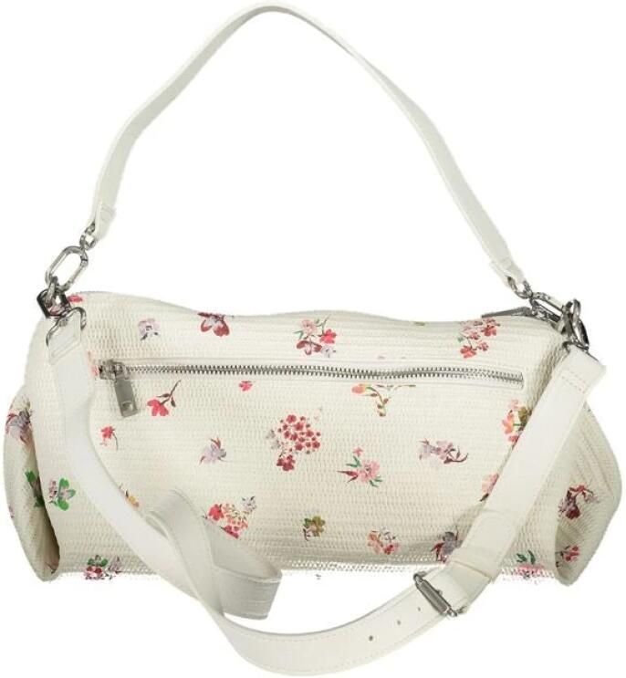 Desigual Fantasy Tas met Afneembaar Handvat en Verstelbare Band White Dames