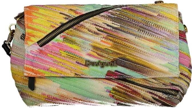 Desigual Stijlvolle Polyester Handtas met Meerdere Zakken Multicolor Dames - Foto 3