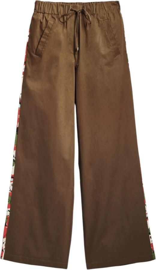 Desigual Katoenen Palace Broek voor Vrouwen Brown Dames - Foto 8