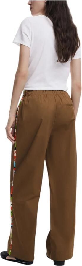 Desigual Katoenen Palace Broek voor Vrouwen Brown Dames - Foto 7