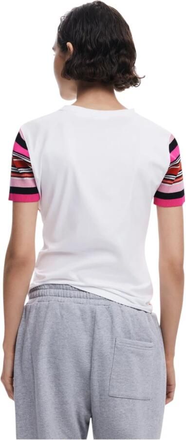 Desigual Overhemd Minnie Mouse TShirt Korte Mouw Ronde Hals - Foto 3