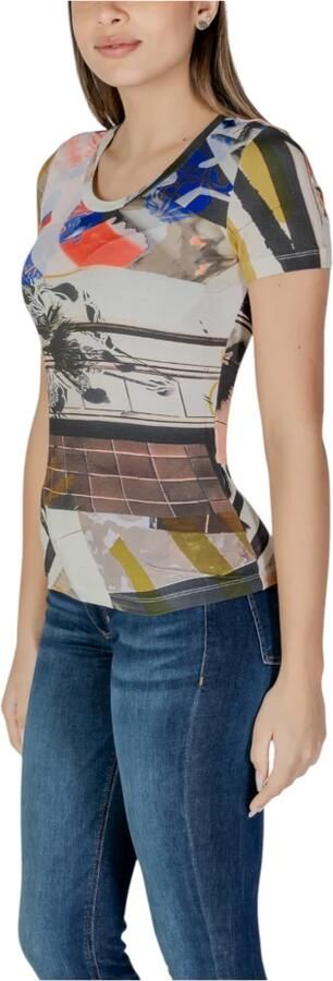 Desigual Korte Mouw T-shirt Lente Zomer Collectie Multicolor Dames - Foto 6