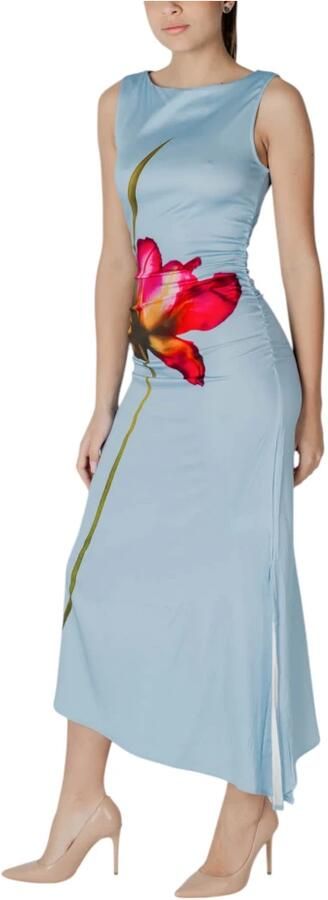 Desigual Jurk Midi-jurk met bloemenprint Asymmetrische zoom - Foto 5