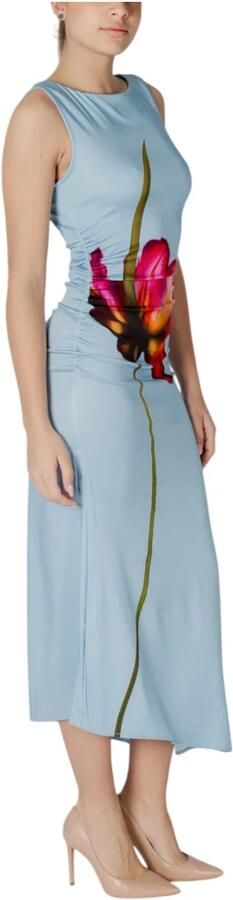 Desigual Jurk Midi-jurk met bloemenprint Asymmetrische zoom - Foto 4