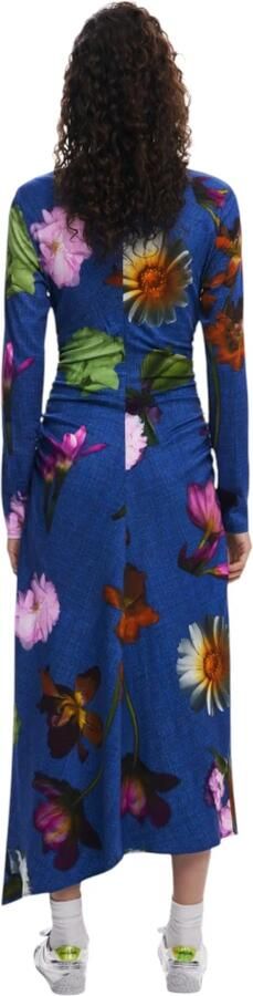 Desigual Lange Jurken Collectie in Viscose Mix Multicolor Dames - Foto 7