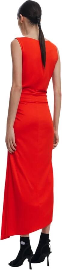 Desigual Jurk Midi-jurk met bloemenprint Maxi-jurk Mouwloos Boothals - Foto 6