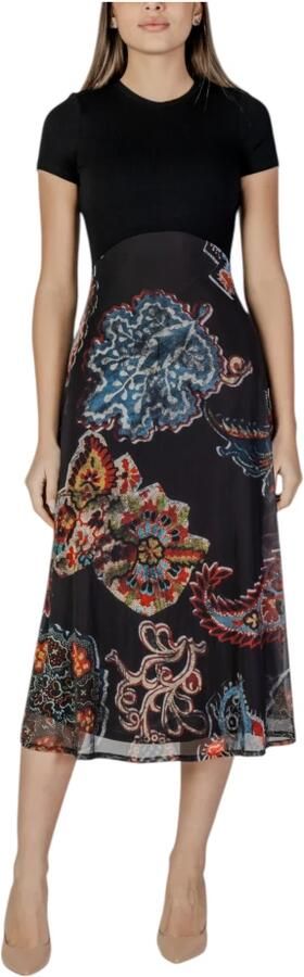 Desigual Lange Jurken Collectie voor Vrouwen Multicolor Dames - Foto 6