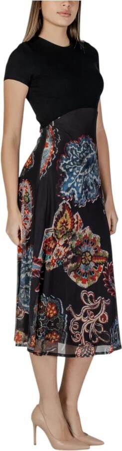 Desigual Lange Jurken Collectie voor Vrouwen Multicolor Dames - Foto 4