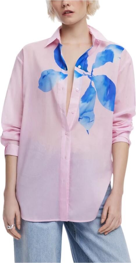 Desigual Overhemd SHIRT_WATER FLOWER_LACROIX 25SWCW22 - Foto 2