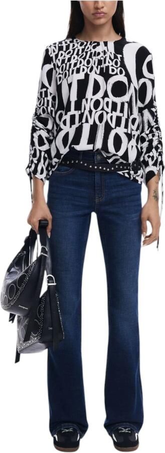 Desigual Overhemd Do It Top 34 Mouw Blouse Casual Top - Foto 2