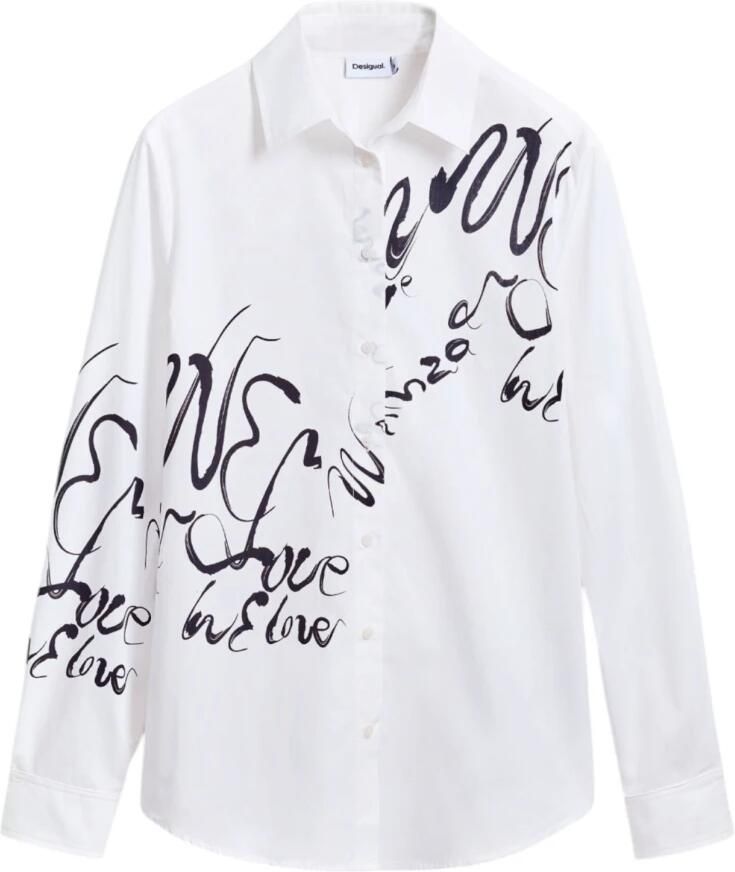 Desigual Overhemd Casual Overhemd Lange Mouw Overhemd met Kraag - Foto 5