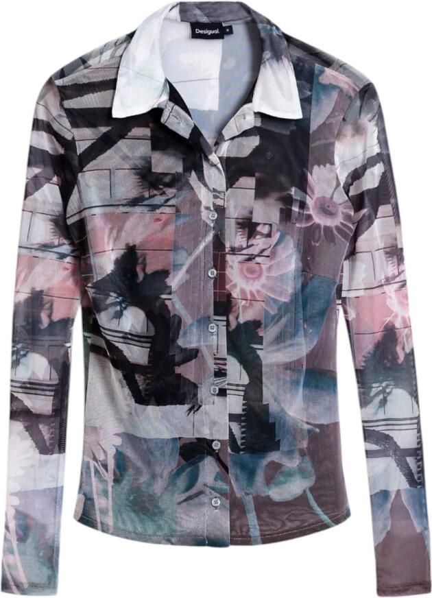 Desigual Lange mouwen shirts Lente Zomer Collectie Multicolor Dames - Foto 6