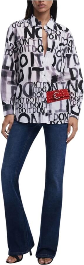 Desigual Lange mouwen shirts Lente Zomer collectie Multicolor Dames - Foto 4