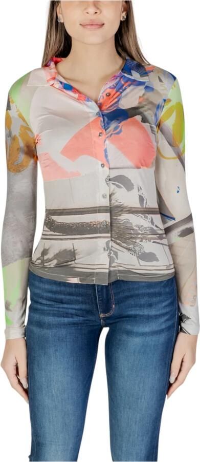 Desigual Lange mouwen shirts Lente Zomer Collectie Multicolor Dames - Foto 7