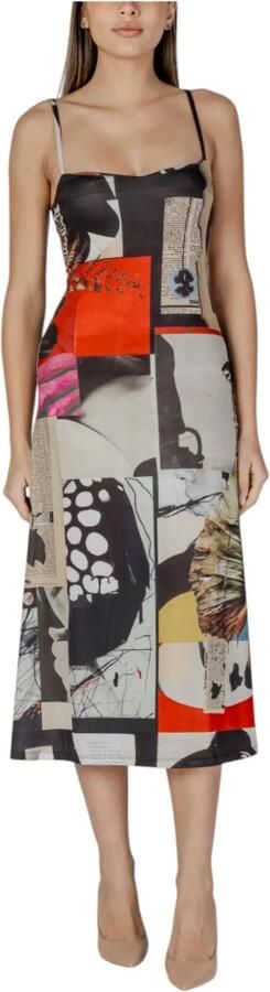 Desigual Lente Zomer Dames Lange Jurken Collectie Multicolor Dames - Foto 7