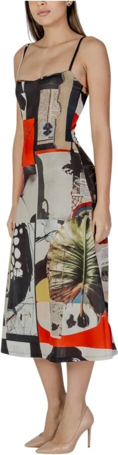 Desigual Lente Zomer Dames Lange Jurken Collectie Multicolor Dames - Foto 6