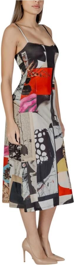Desigual Lente Zomer Dames Lange Jurken Collectie Multicolor Dames - Foto 4