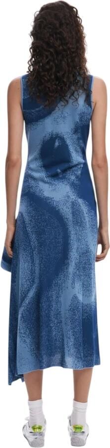 Desigual Lente Zomer Dames Lange Jurkencollectie Blue Dames - Foto 5