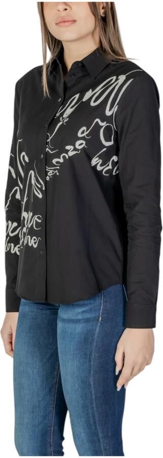 Desigual Lente Zomer Dames Lange Mouw Shirt Black Dames - Foto 3
