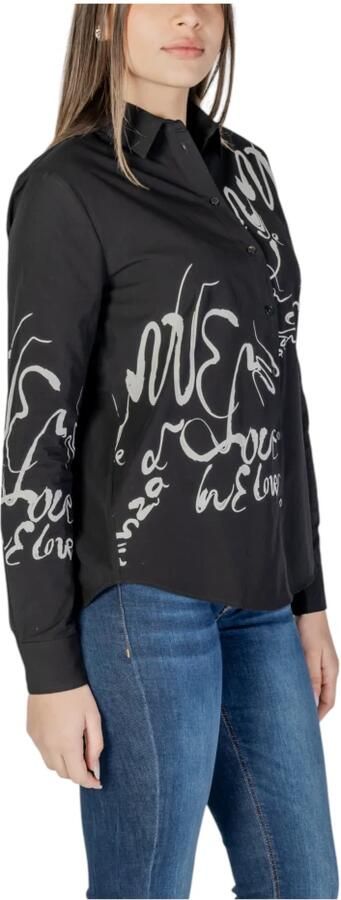 Desigual Lente Zomer Dames Lange Mouw Shirt Black Dames - Foto 2
