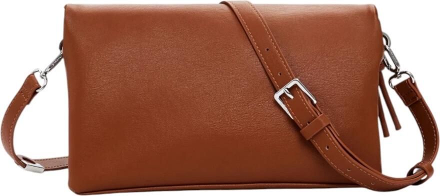 Desigual Bruine Polyethyleen Handtas Lente Zomer Collectie Brown Dames - Foto 7