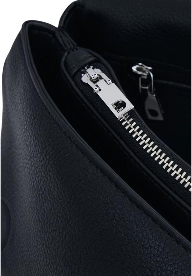 Desigual Zwarte Polyethyleen Handtas Lente Zomer Collectie Black Dames - Foto 4