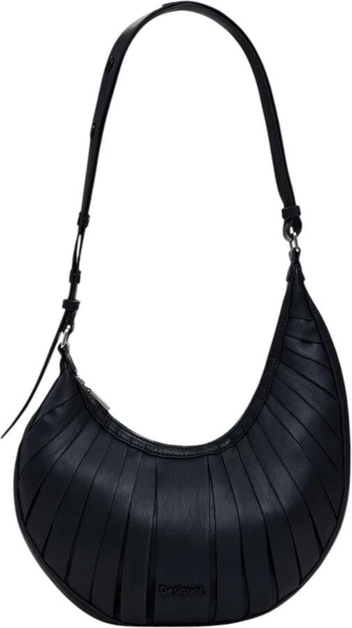 Desigual Lente Zomer Dames Middelgrote Tas Collectie Black Dames - Foto 3