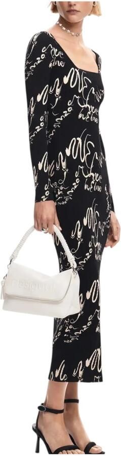 Desigual Lente Zomer Dames Middelgrote Tas Collectie White Dames - Foto 9