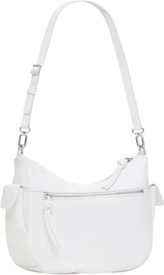 Desigual Lente Zomer Dames Middelgrote Tas Collectie White Dames - Foto 4