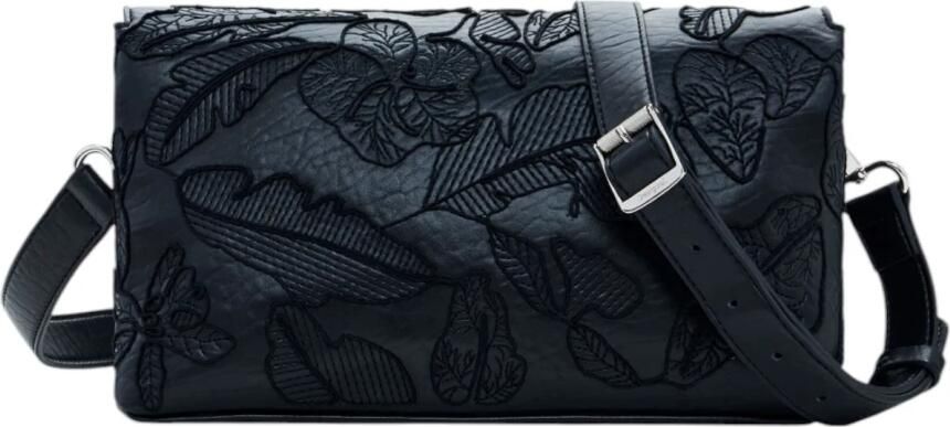 Desigual Lente Zomer Dames Middelgrote Tassen Collectie Black Dames - Foto 3