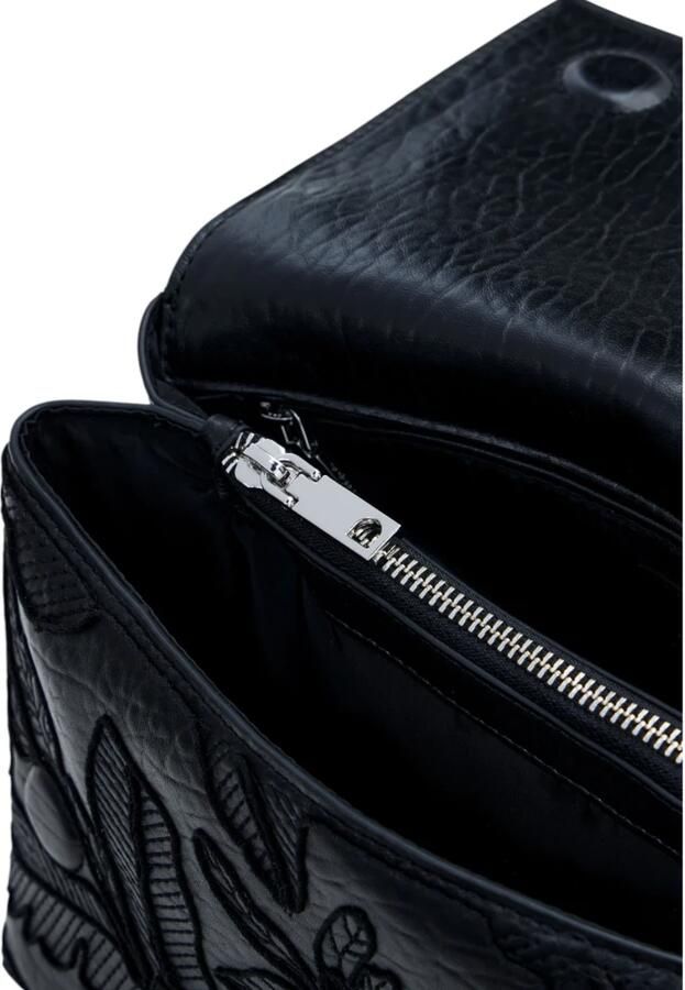 Desigual Lente Zomer Dames Middelgrote Tassen Collectie Black Dames - Foto 2