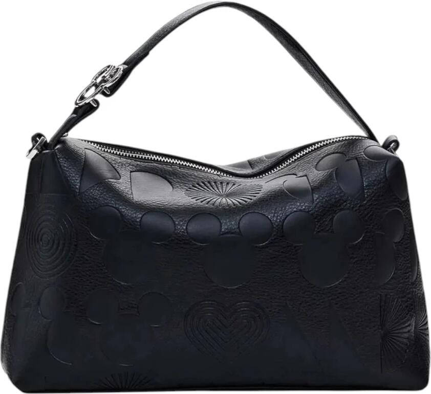 Desigual Lente Zomer Dames Middelgrote Tassen Collectie Black Dames - Foto 5