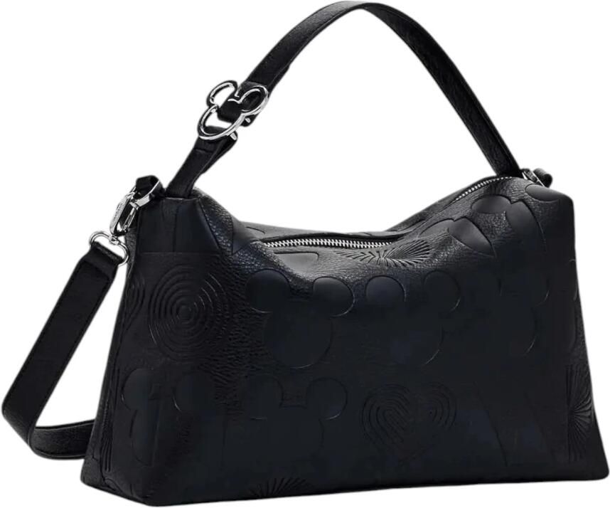 Desigual Lente Zomer Dames Middelgrote Tassen Collectie Black Dames