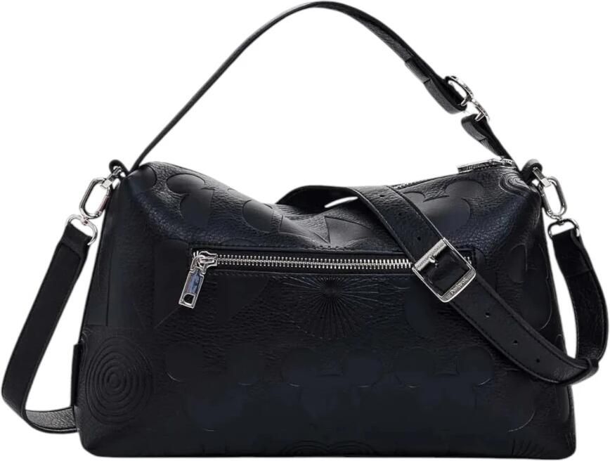 Desigual Lente Zomer Dames Middelgrote Tassen Collectie Black Dames - Foto 2