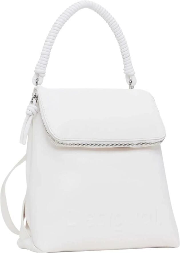 Desigual Stijlvolle Praktische Rugzak met Meerdere Compartimenten White Dames - Foto 10