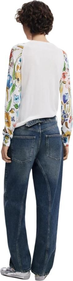 Desigual Lente Zomer Dames Sweatshirt Collectie White Dames - Foto 3